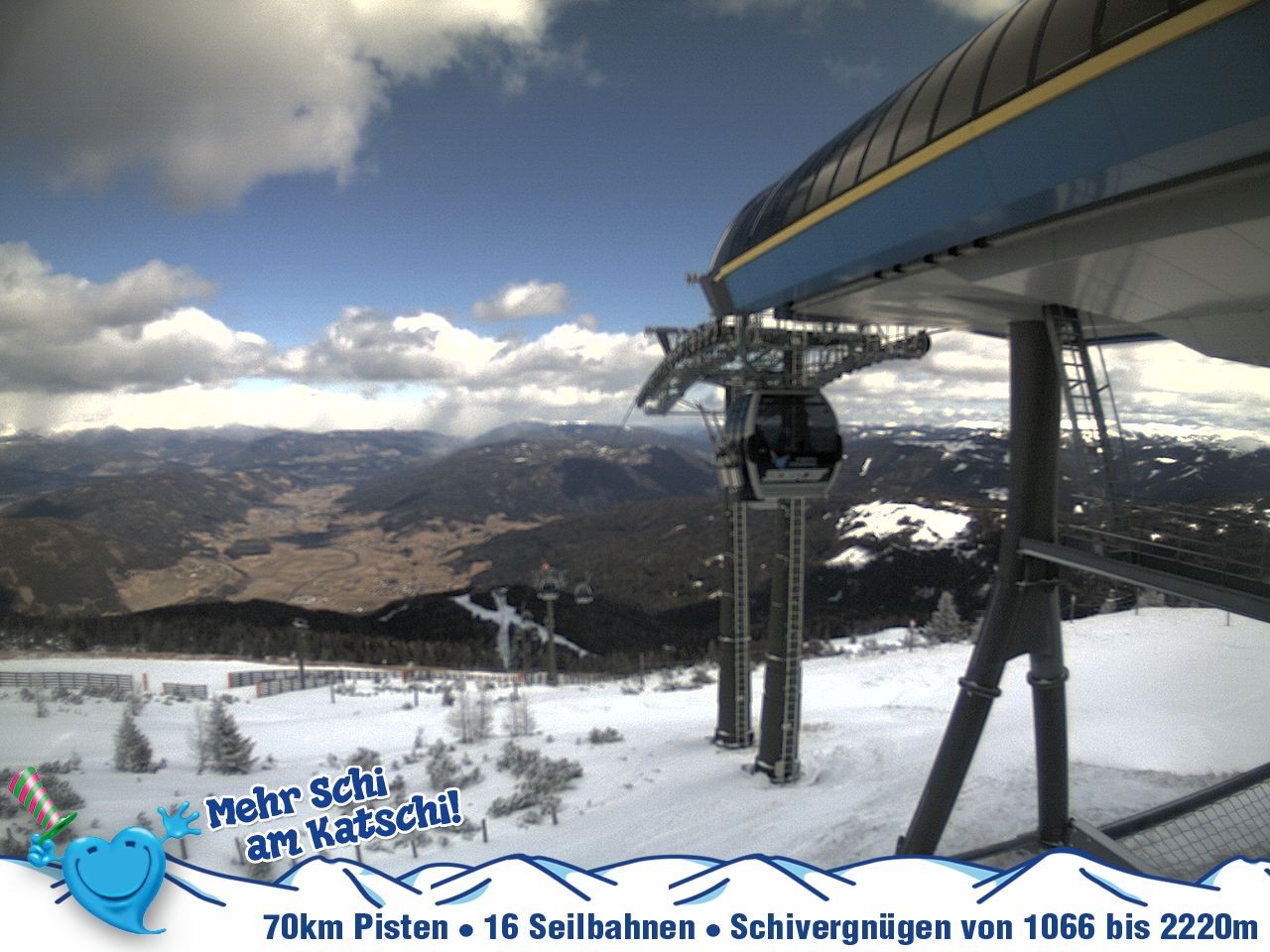 Archiv Foto Webcam Silverjet am Katschberg/Aineck