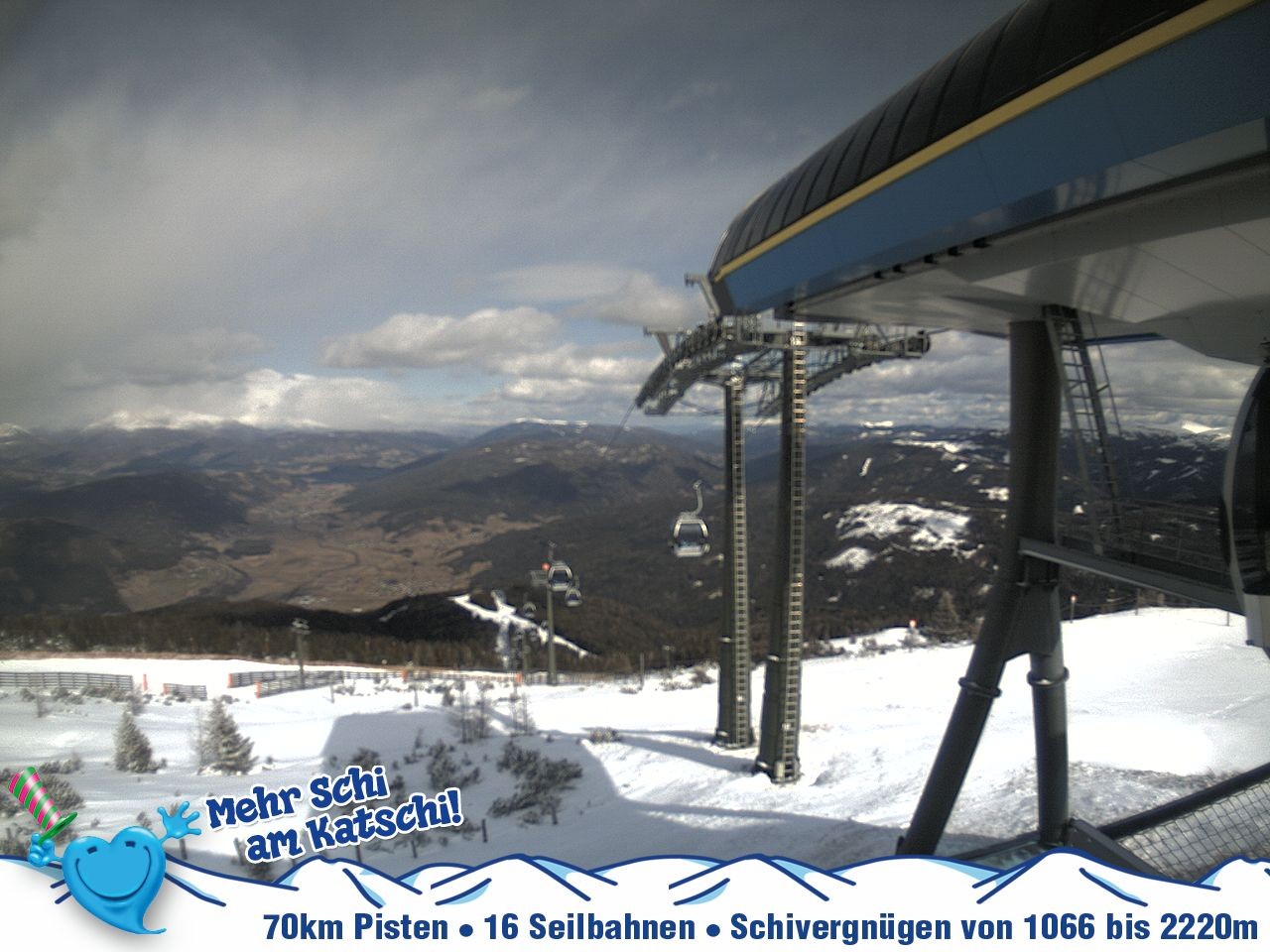 Archiv Foto Webcam Silverjet am Katschberg/Aineck