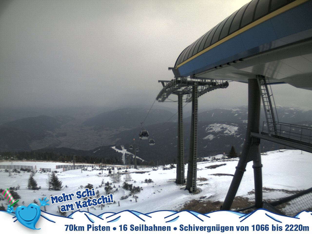 Archiv Foto Webcam Silverjet am Katschberg/Aineck