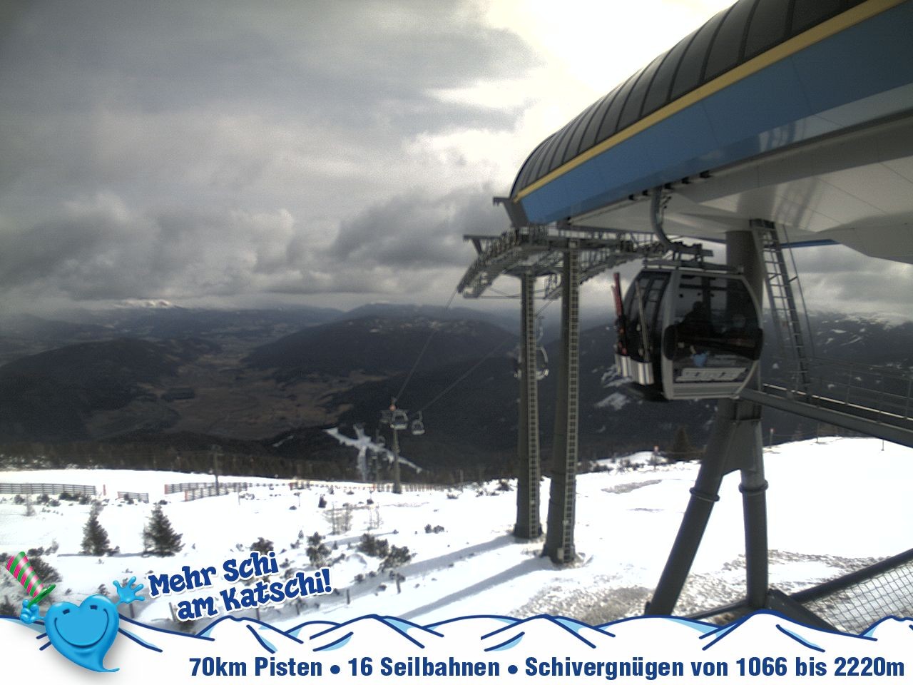 Archiv Foto Webcam Silverjet am Katschberg/Aineck