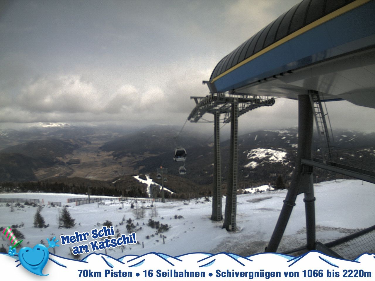 Archiv Foto Webcam Silverjet am Katschberg/Aineck