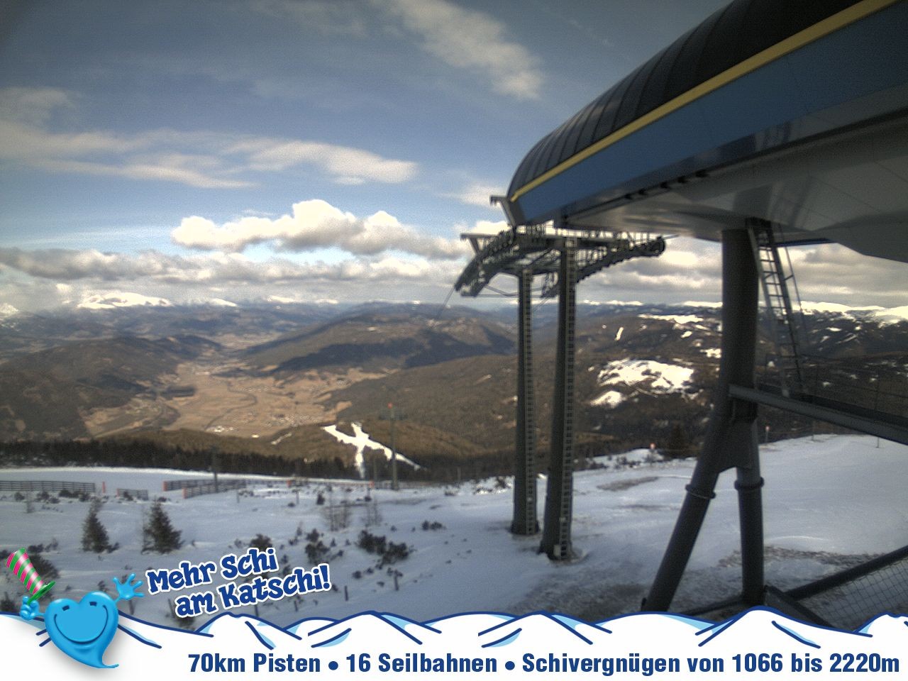 Archiv Foto Webcam Silverjet am Katschberg/Aineck