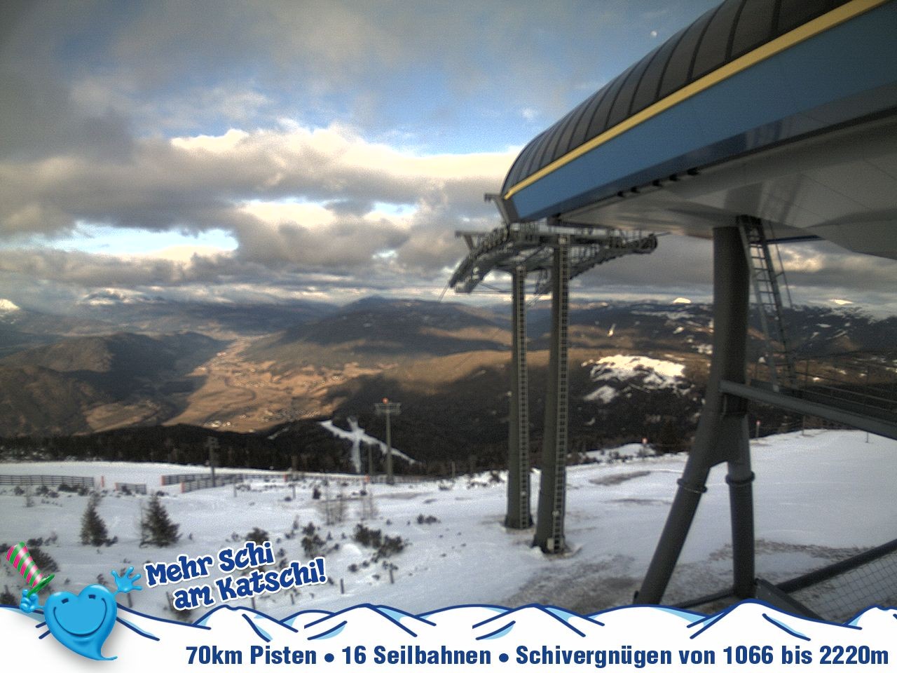 Archiv Foto Webcam Silverjet am Katschberg/Aineck