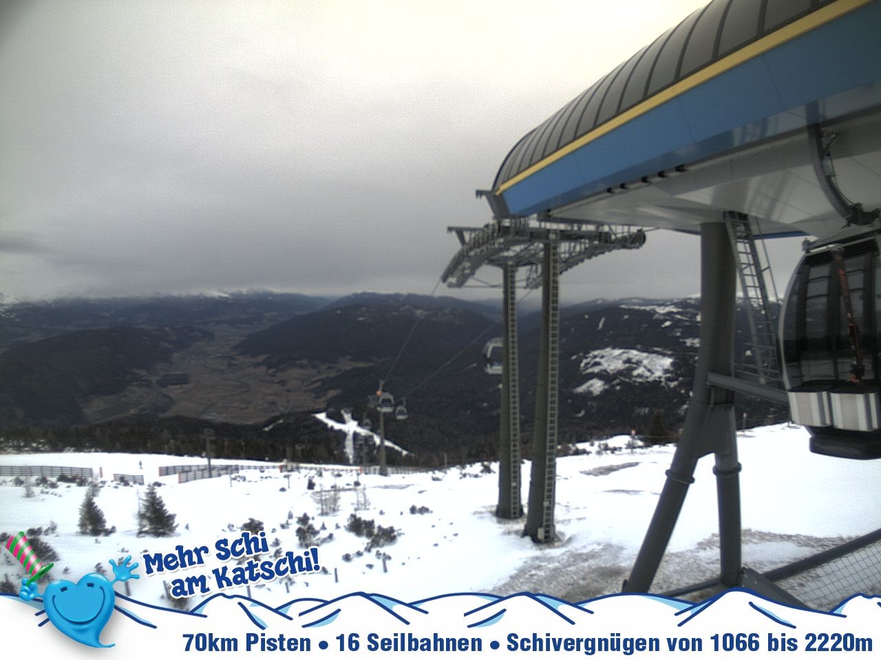 Archiv Foto Webcam Silverjet am Katschberg/Aineck