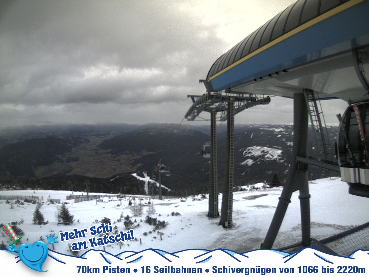 Archiv Foto Webcam Silverjet am Katschberg/Aineck