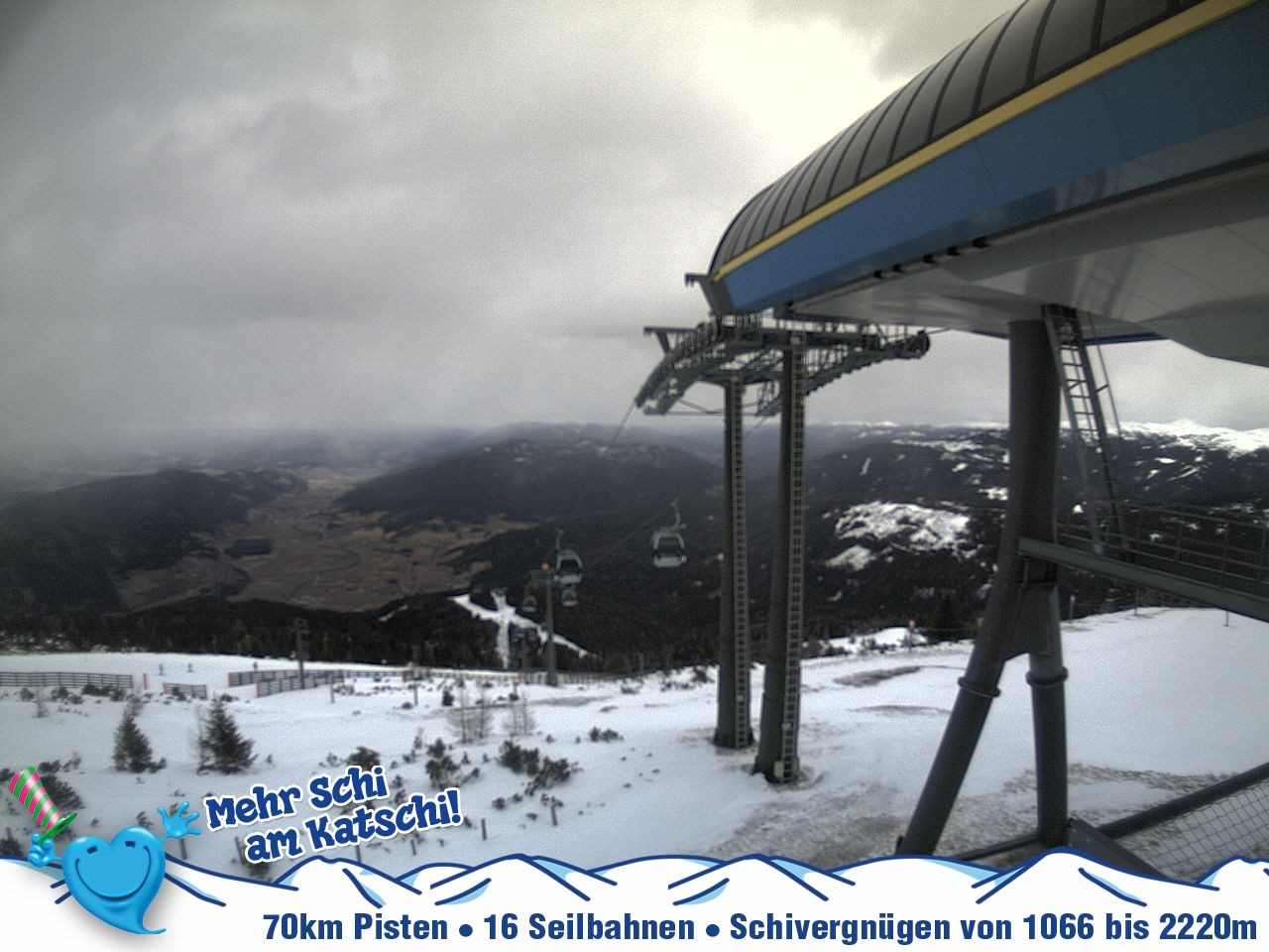 Archiv Foto Webcam Silverjet am Katschberg/Aineck