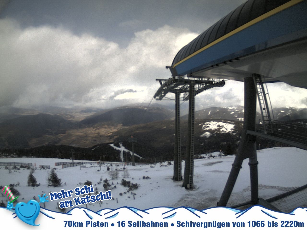 Archiv Foto Webcam Silverjet am Katschberg/Aineck