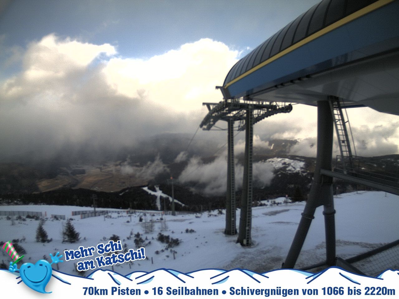 Archiv Foto Webcam Silverjet am Katschberg/Aineck