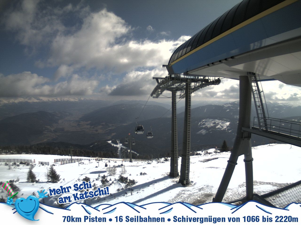 Archiv Foto Webcam Silverjet am Katschberg/Aineck