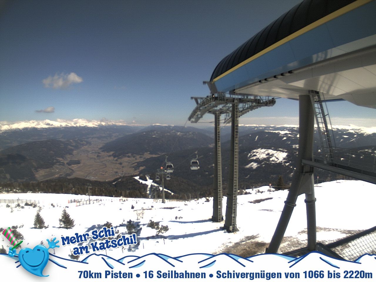 Archiv Foto Webcam Silverjet am Katschberg/Aineck