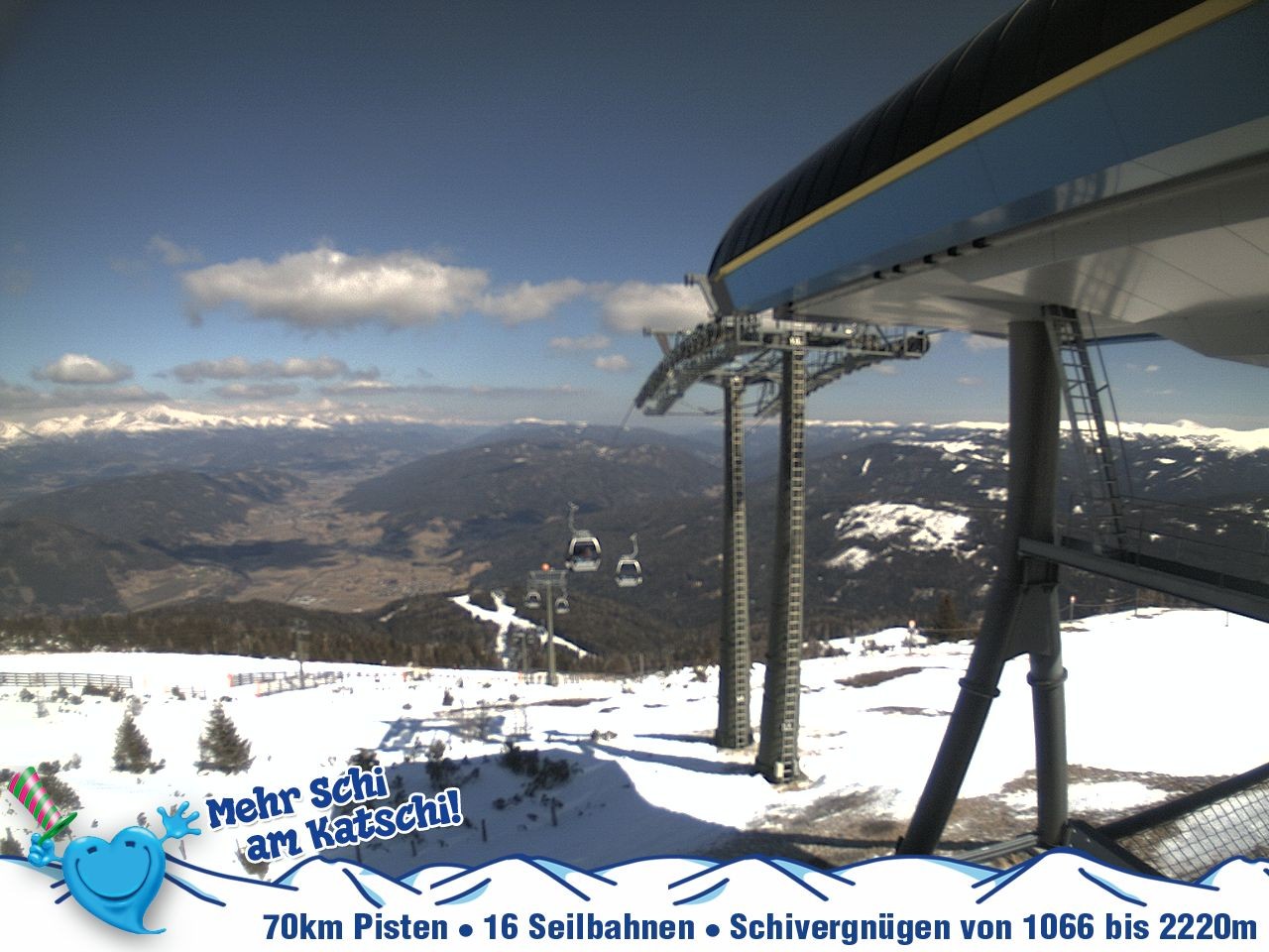 Archiv Foto Webcam Silverjet am Katschberg/Aineck