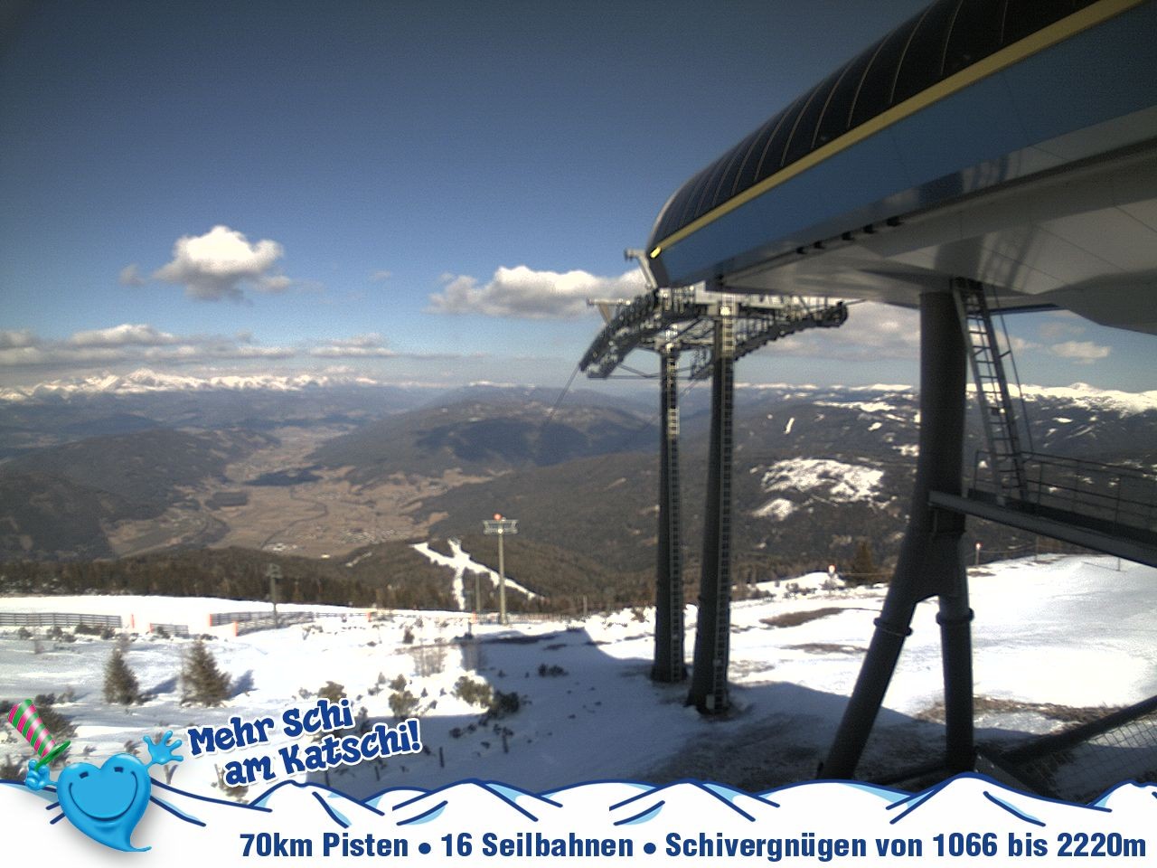 Archiv Foto Webcam Silverjet am Katschberg/Aineck