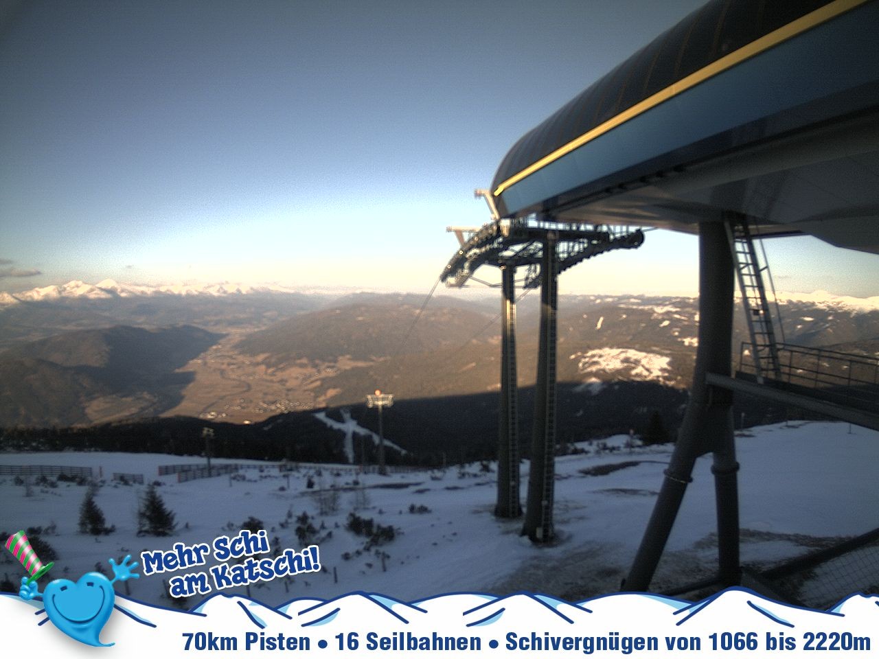 Archiv Foto Webcam Silverjet am Katschberg/Aineck