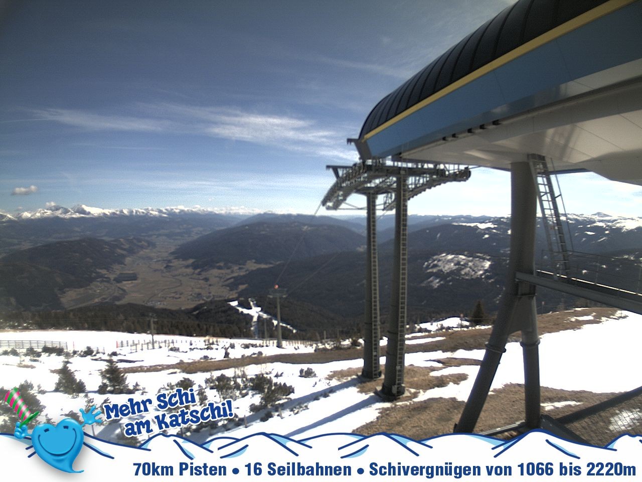 Archiv Foto Webcam Silverjet am Katschberg/Aineck