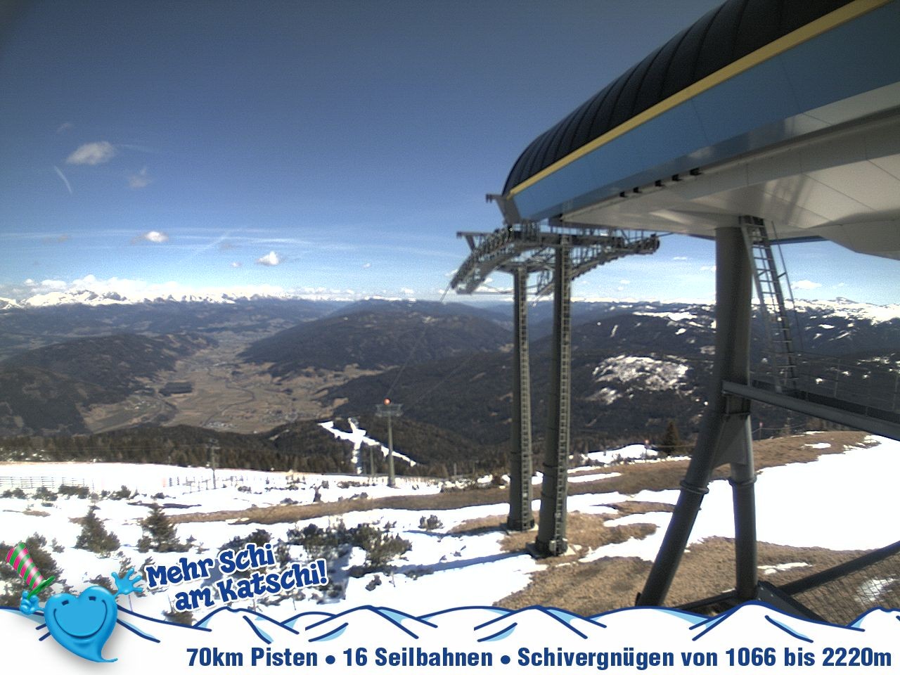 Archiv Foto Webcam Silverjet am Katschberg/Aineck