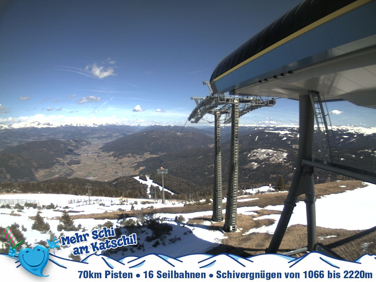 Archiv Foto Webcam Silverjet am Katschberg/Aineck