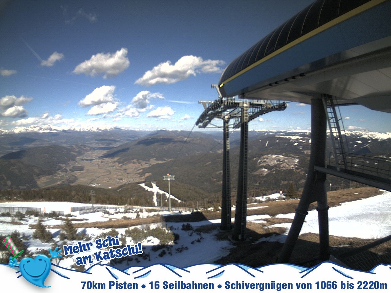 Archiv Foto Webcam Silverjet am Katschberg/Aineck