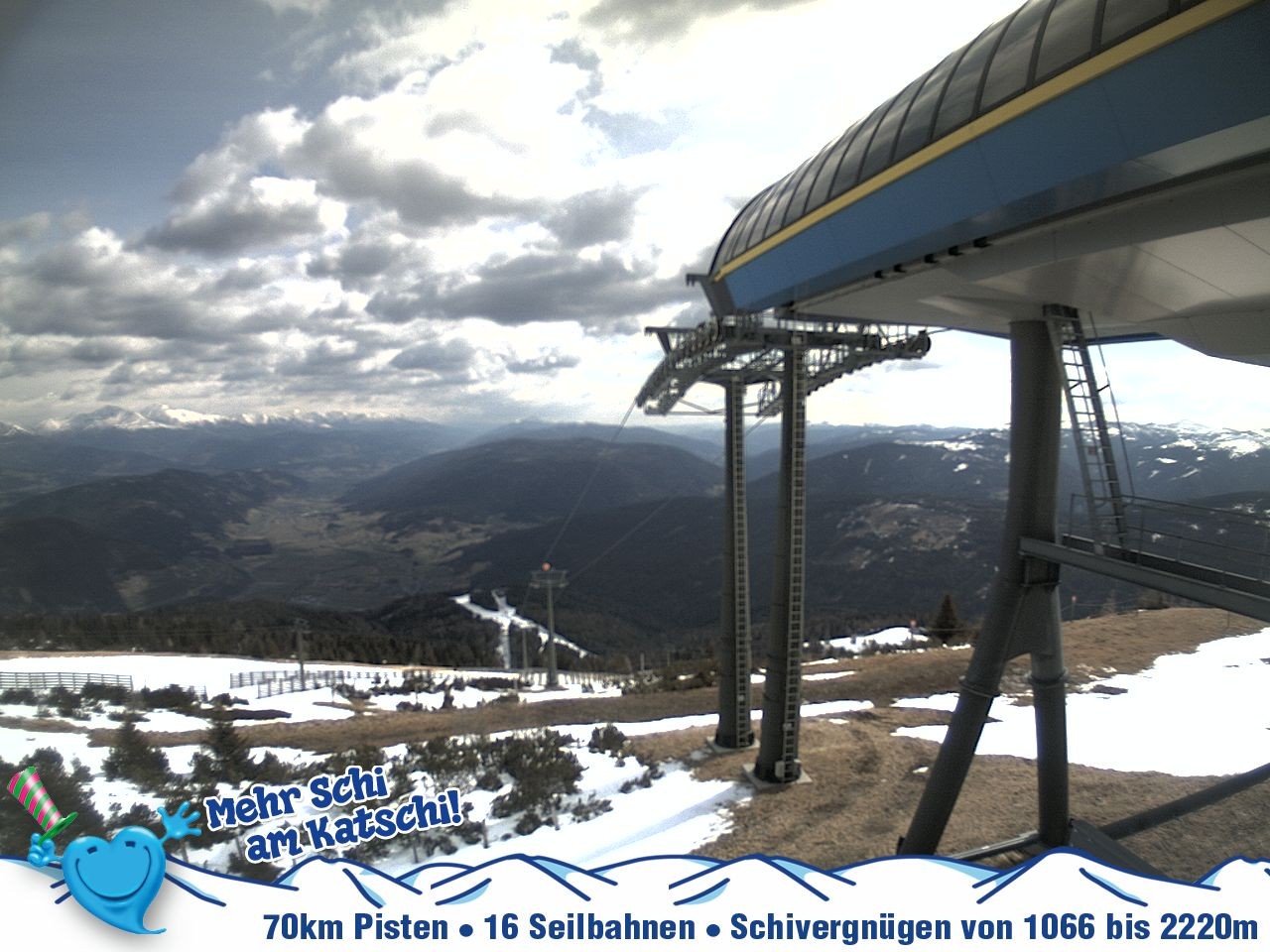 Archiv Foto Webcam Silverjet am Katschberg/Aineck