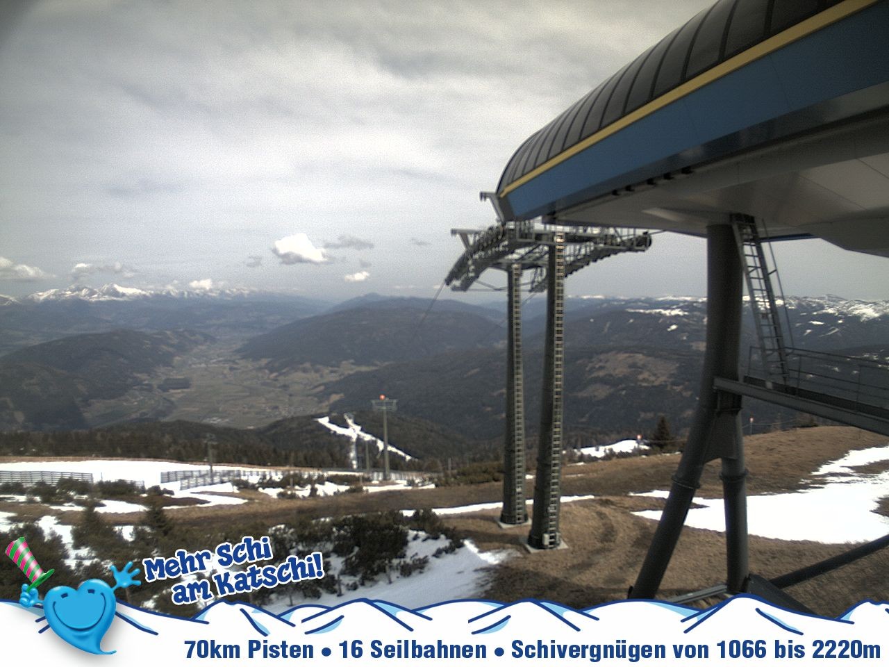Archived image Webcam Silverjet, Katschberg