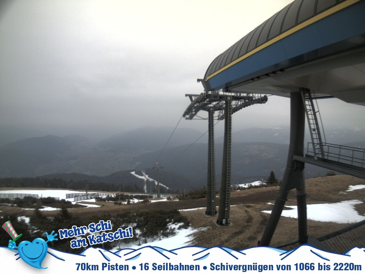 Archiv Foto Webcam Silverjet am Katschberg/Aineck