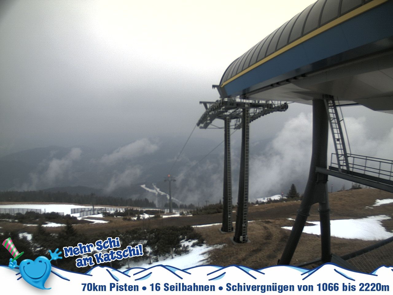 Archiv Foto Webcam Silverjet am Katschberg/Aineck