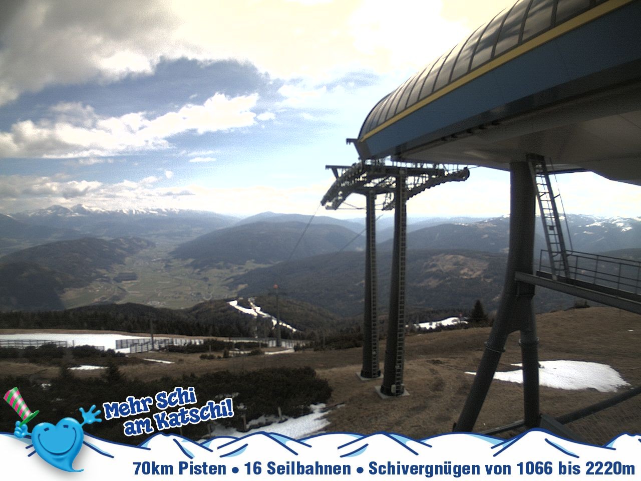 Archiv Foto Webcam Silverjet am Katschberg/Aineck
