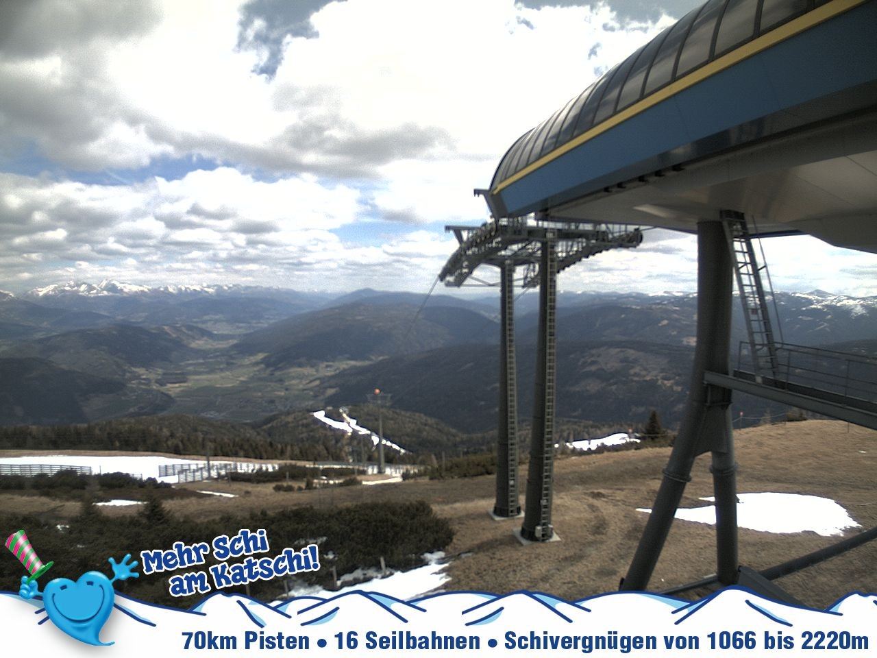 Archiv Foto Webcam Silverjet am Katschberg/Aineck