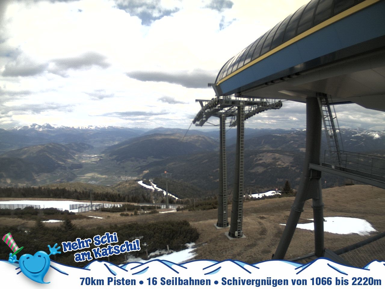 Archiv Foto Webcam Silverjet am Katschberg/Aineck