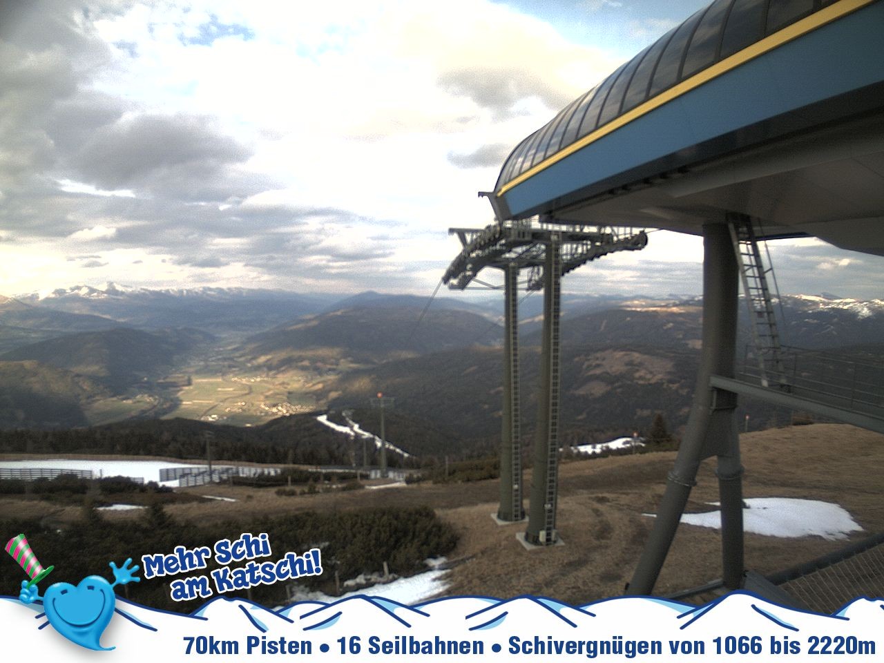 Archiv Foto Webcam Silverjet am Katschberg/Aineck