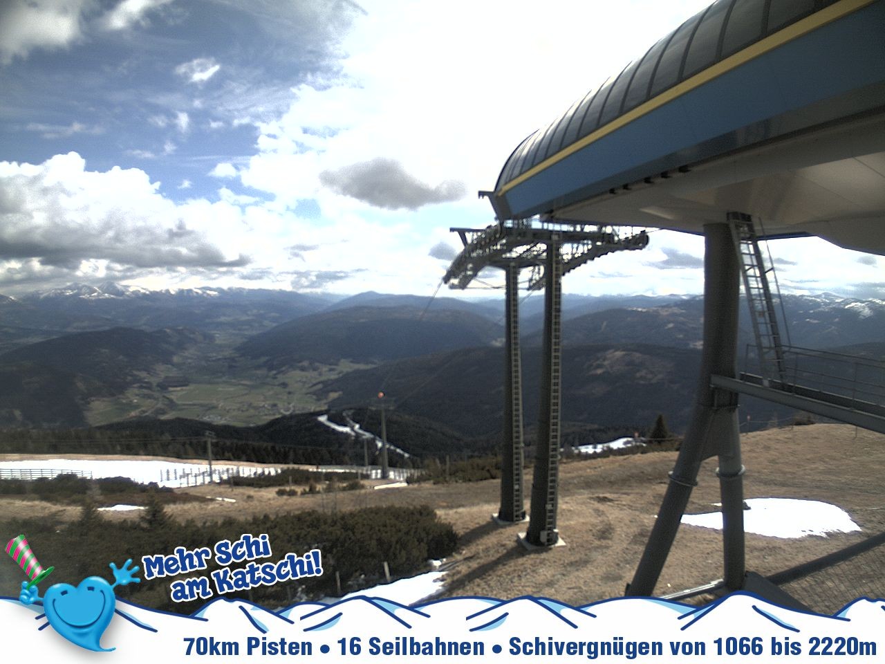 Archiv Foto Webcam Silverjet am Katschberg/Aineck