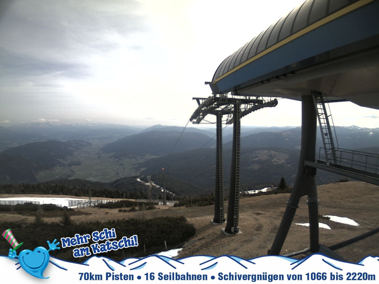 Archiv Foto Webcam Silverjet am Katschberg/Aineck