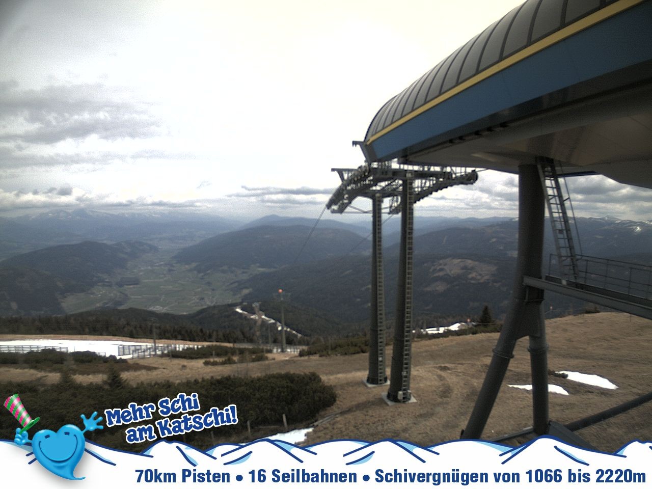 Archiv Foto Webcam Silverjet am Katschberg/Aineck
