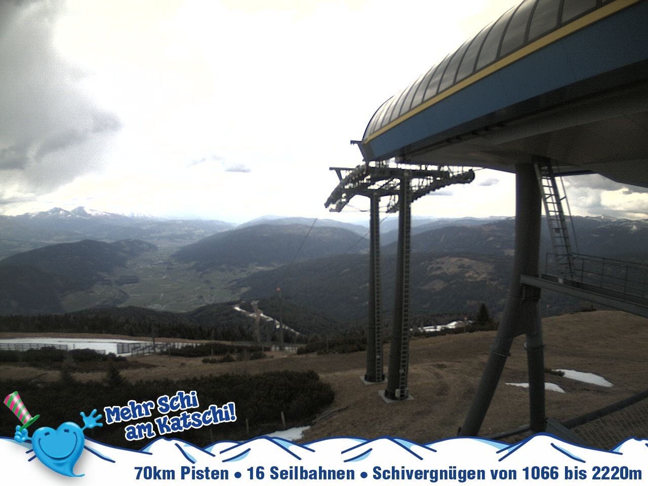 Archiv Foto Webcam Silverjet am Katschberg/Aineck