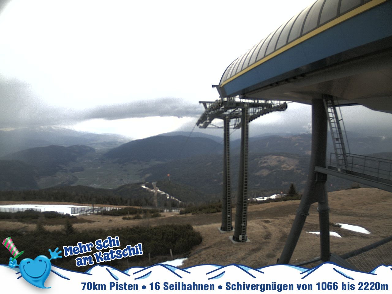 Archiv Foto Webcam Silverjet am Katschberg/Aineck