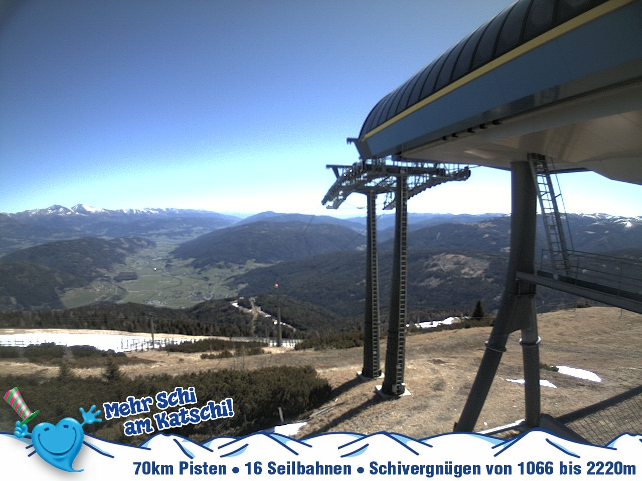 Archiv Foto Webcam Silverjet am Katschberg/Aineck