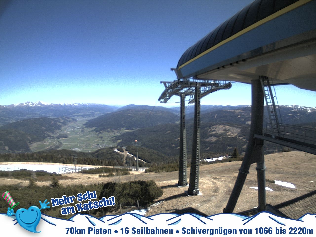 Archiv Foto Webcam Silverjet am Katschberg/Aineck