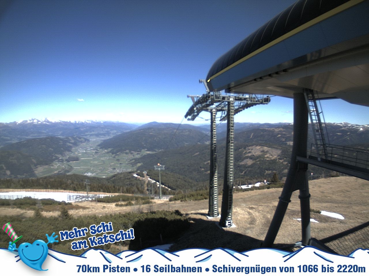 Archiv Foto Webcam Silverjet am Katschberg/Aineck