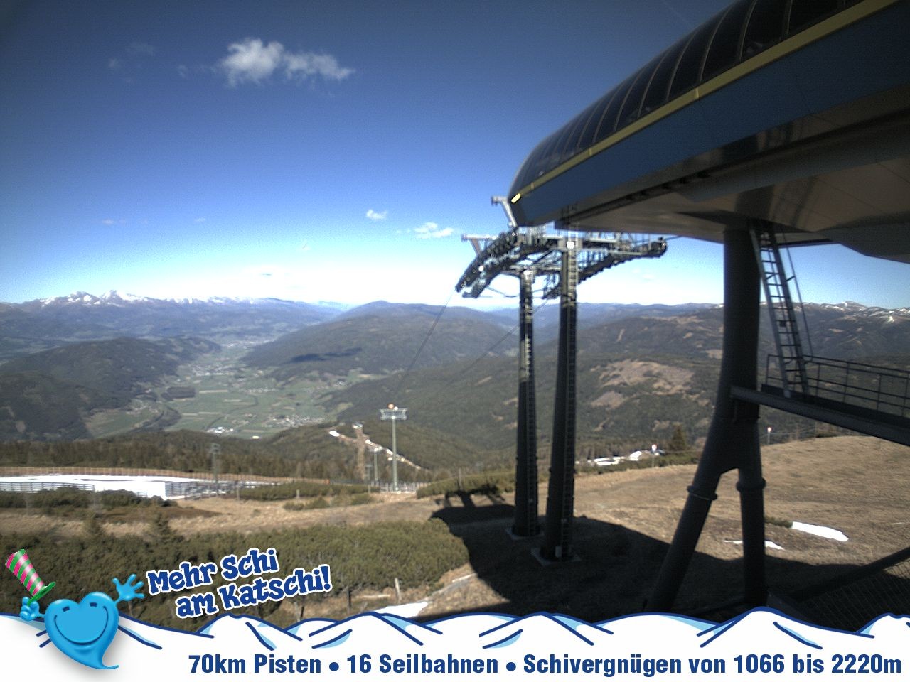 Archiv Foto Webcam Silverjet am Katschberg/Aineck