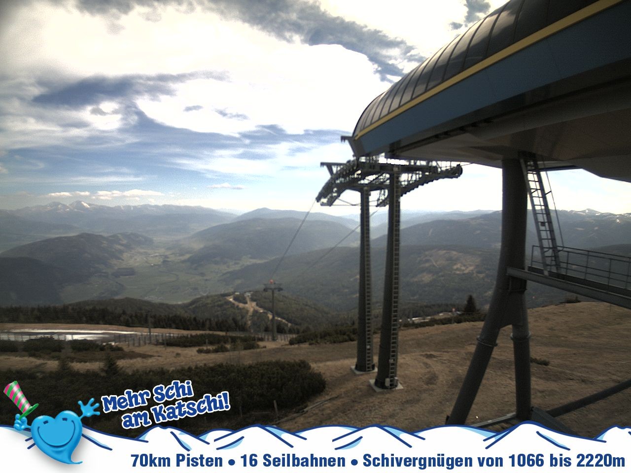 Archiv Foto Webcam Silverjet am Katschberg/Aineck