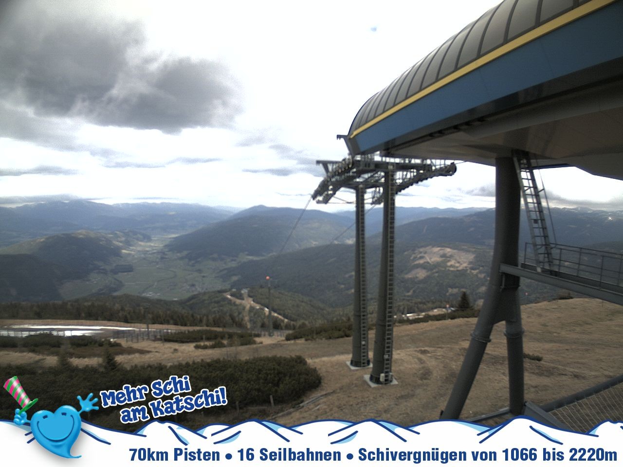 Archiv Foto Webcam Silverjet am Katschberg/Aineck