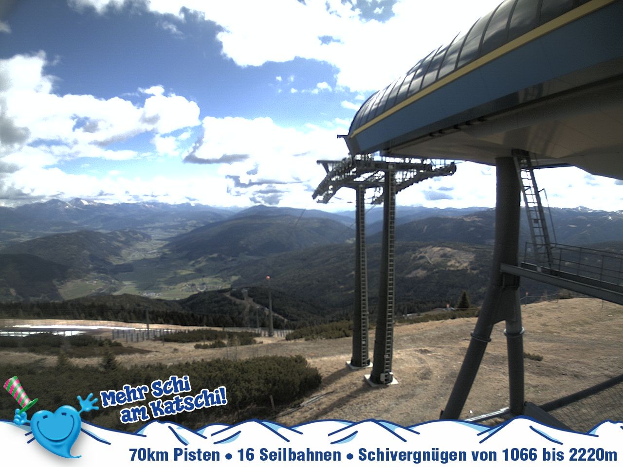 Archiv Foto Webcam Silverjet am Katschberg/Aineck