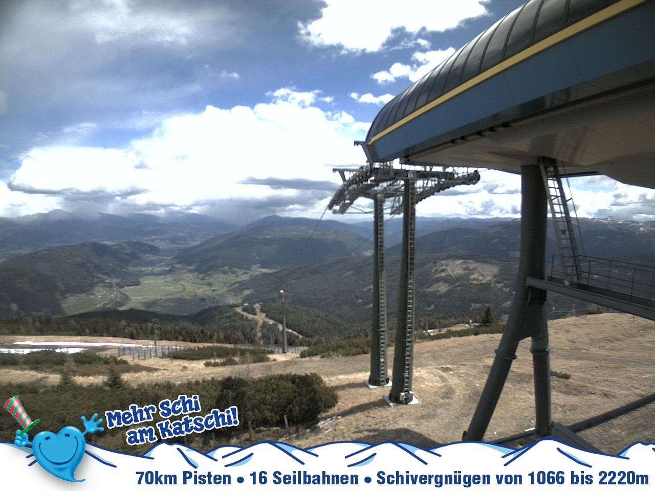 Archiv Foto Webcam Silverjet am Katschberg/Aineck
