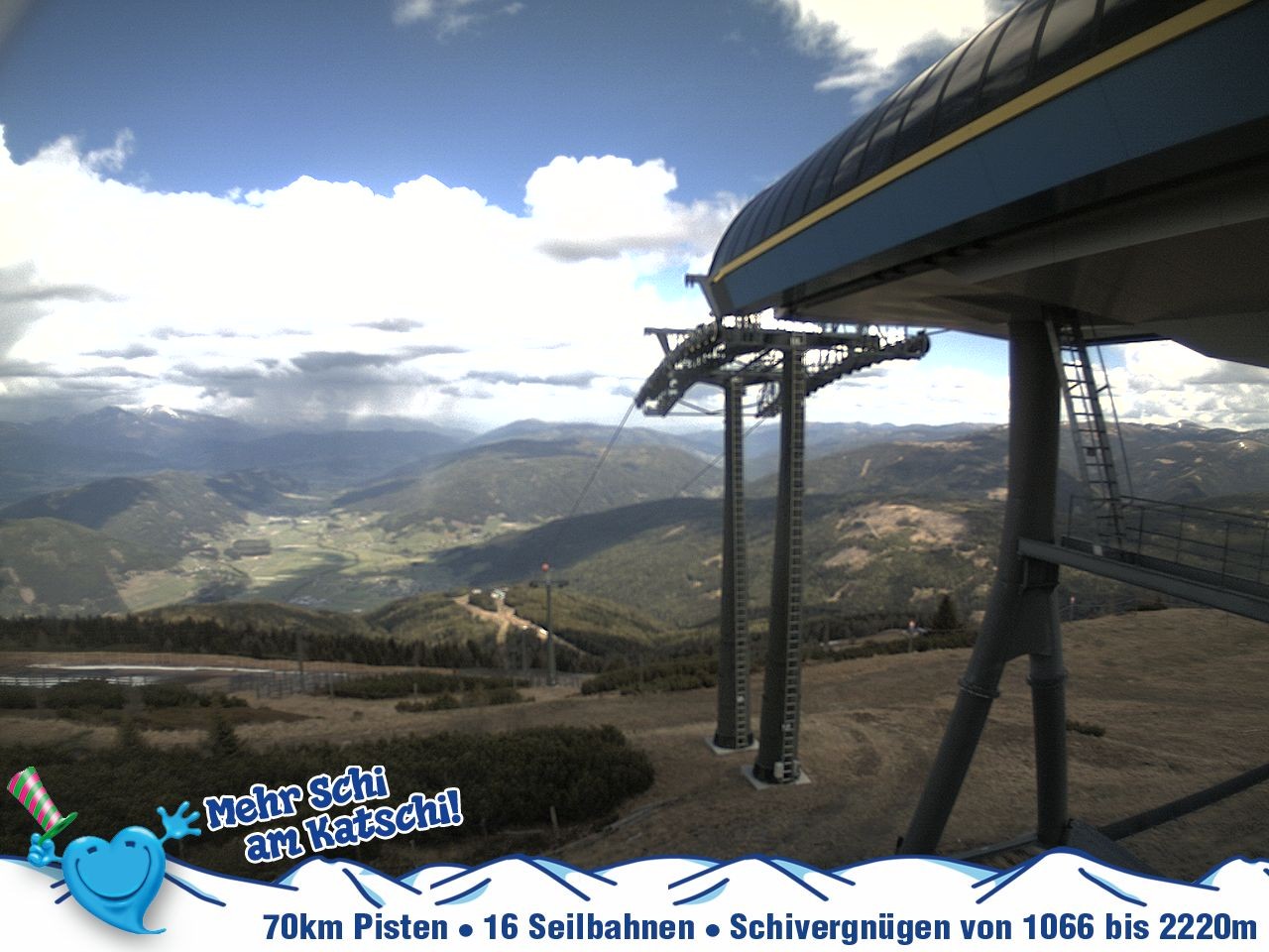 Archiv Foto Webcam Silverjet am Katschberg/Aineck