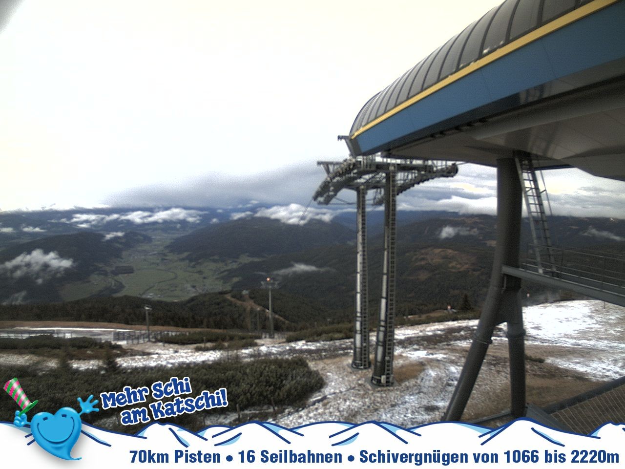 Archiv Foto Webcam Silverjet am Katschberg/Aineck