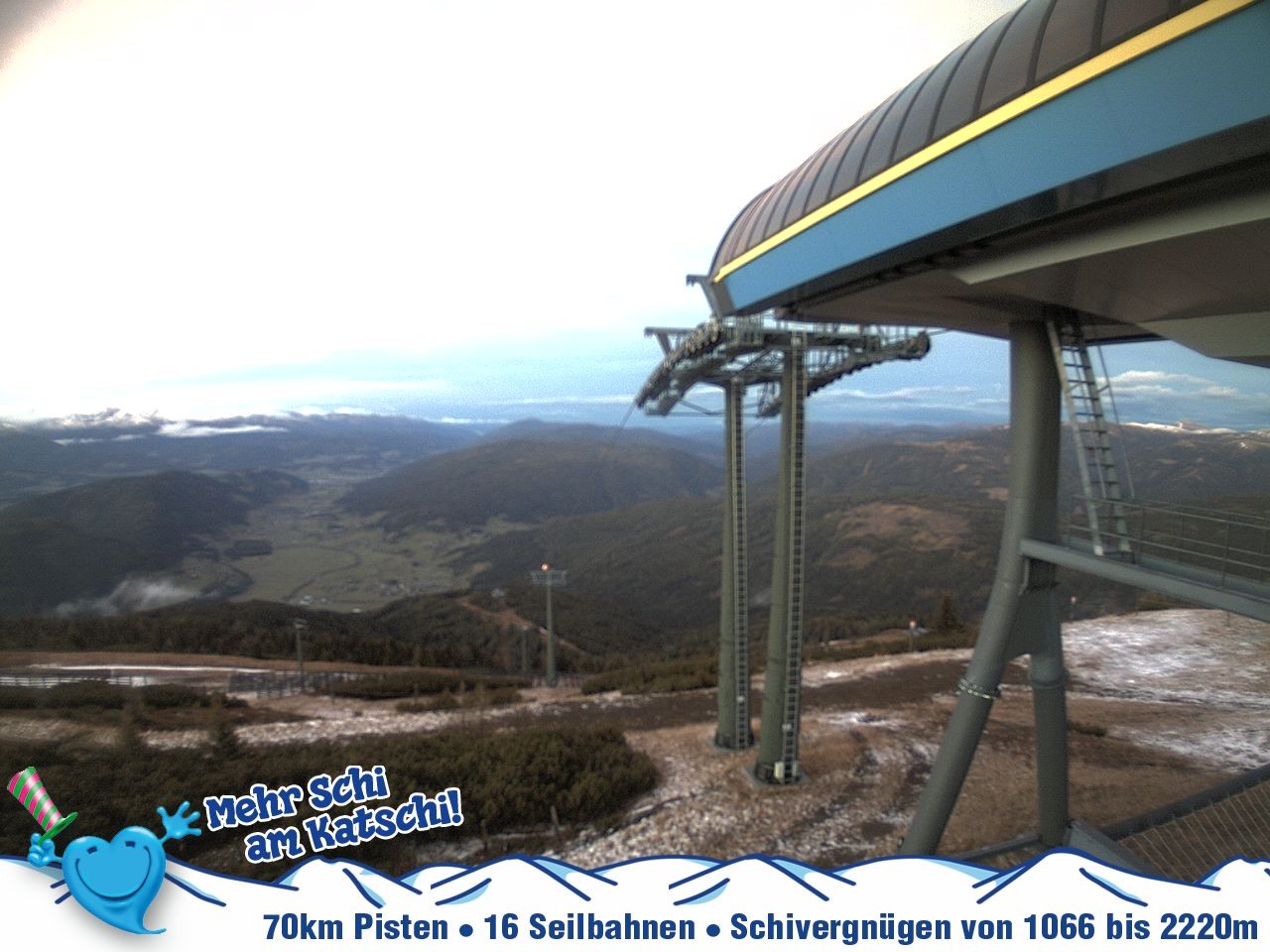 Archiv Foto Webcam Silverjet am Katschberg/Aineck