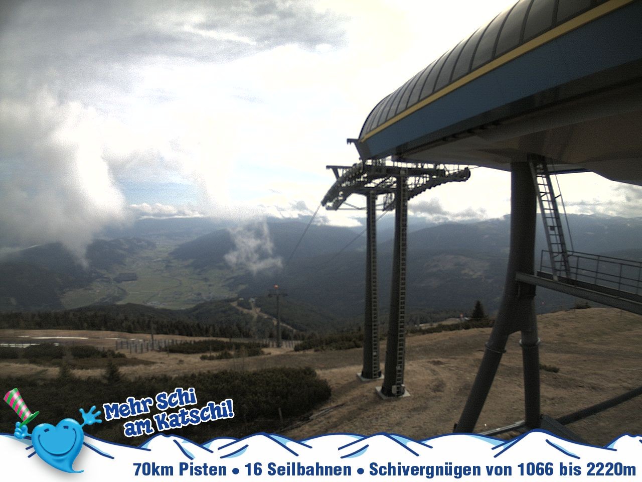 Archiv Foto Webcam Silverjet am Katschberg/Aineck