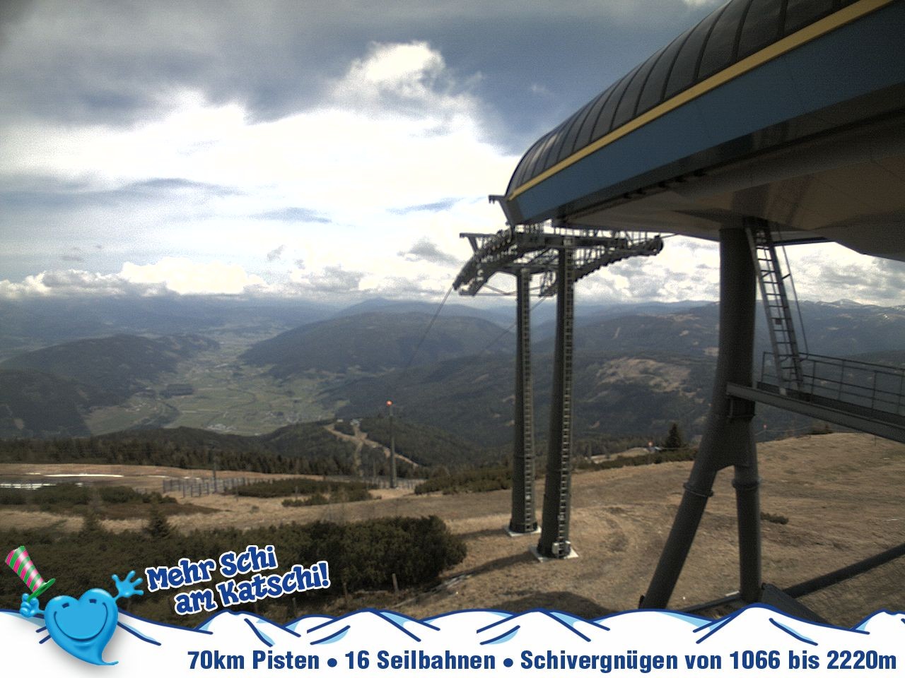Archiv Foto Webcam Silverjet am Katschberg/Aineck