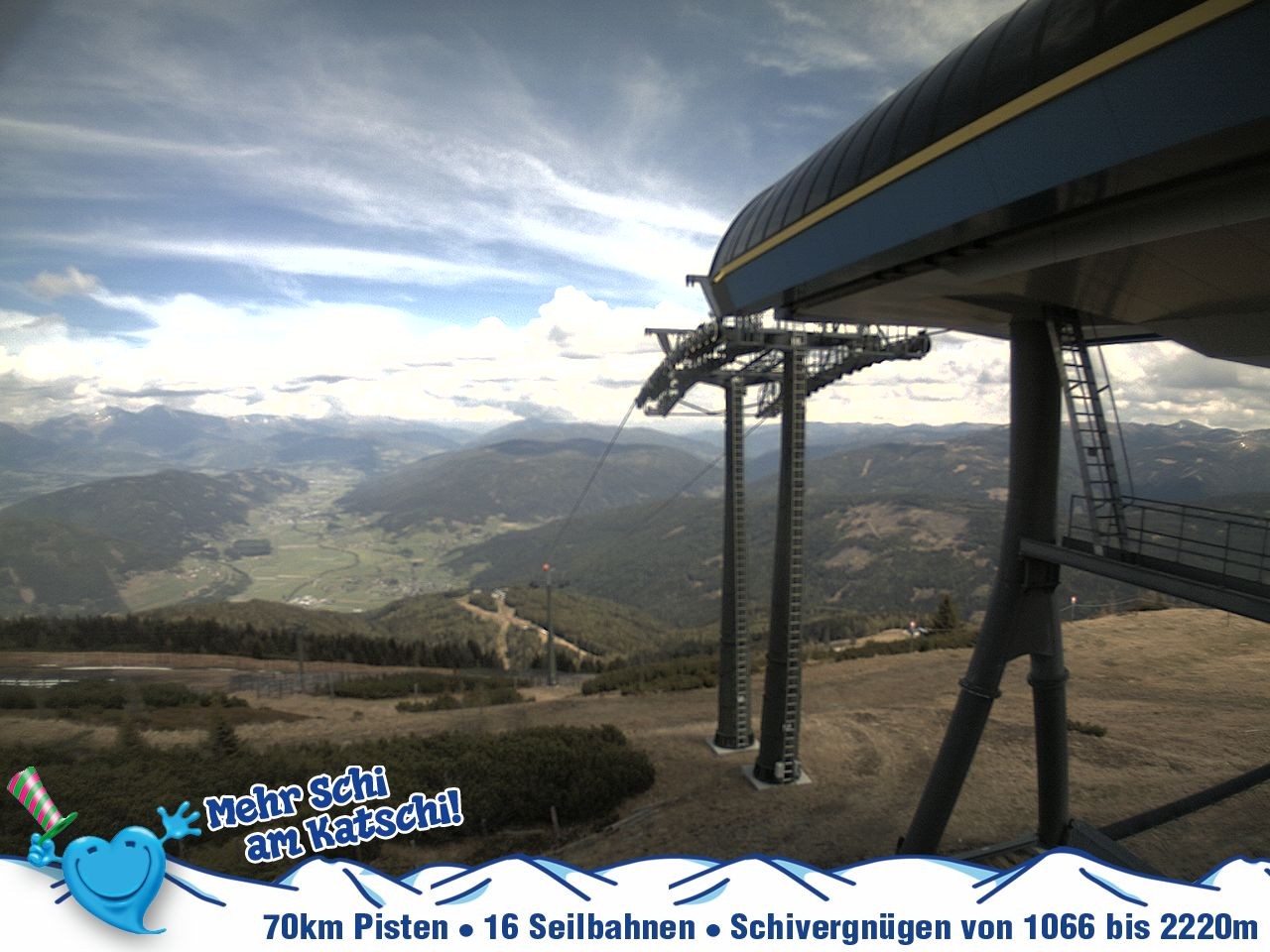 Archiv Foto Webcam Silverjet am Katschberg/Aineck