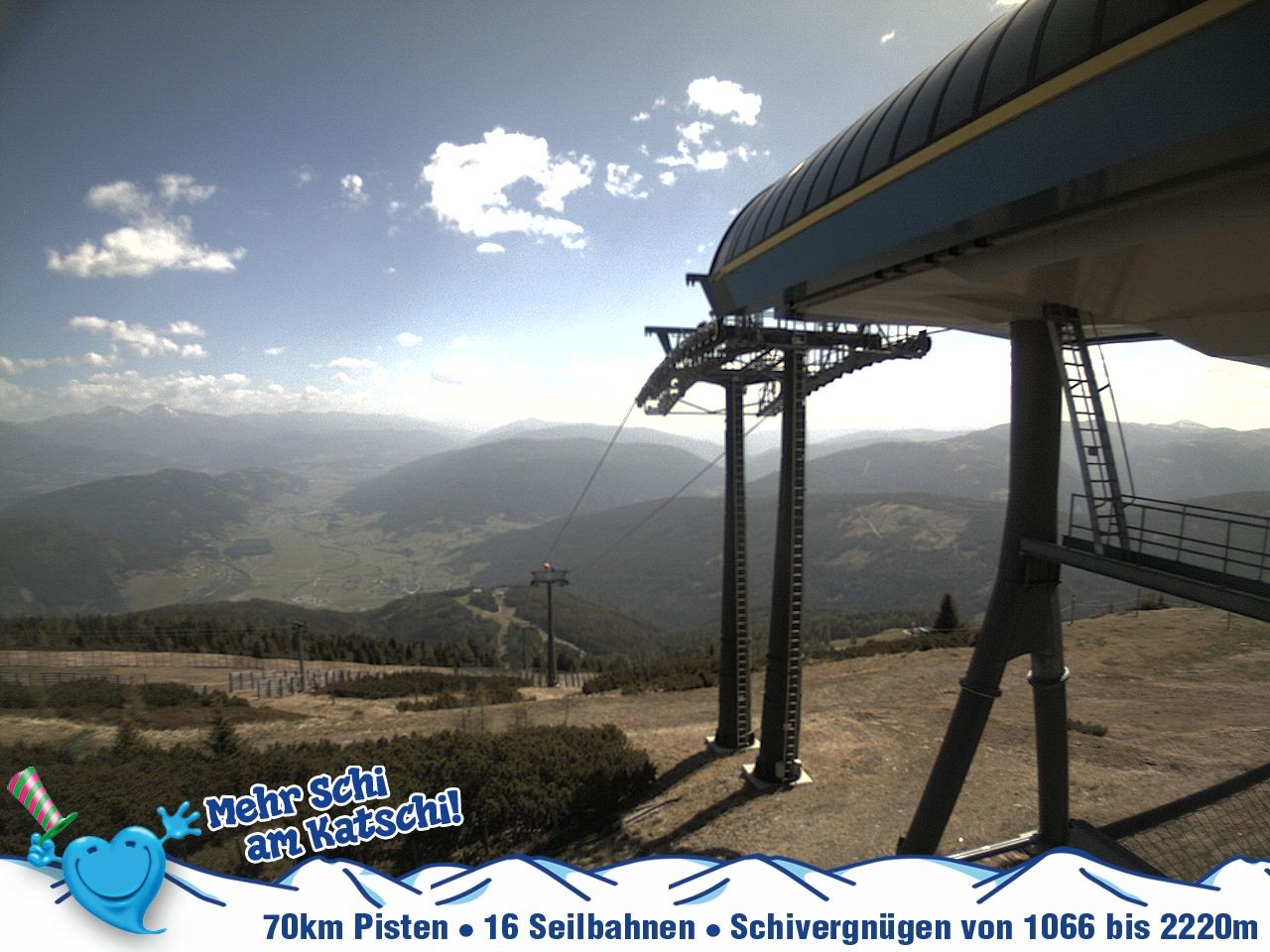 Archiv Foto Webcam Silverjet am Katschberg/Aineck