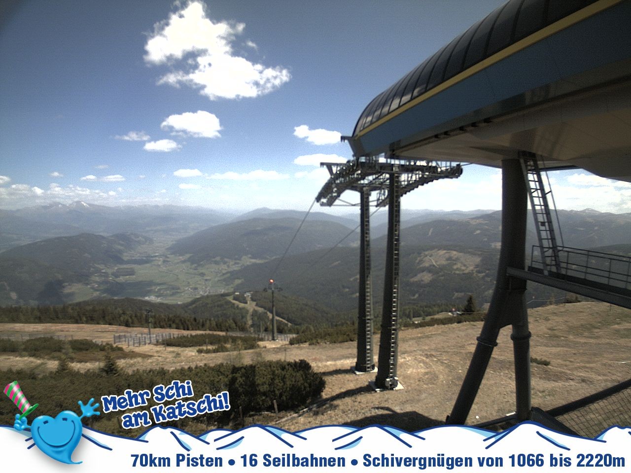Archiv Foto Webcam Silverjet am Katschberg/Aineck